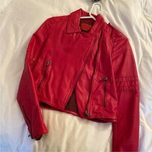 ZARA Genuine leather Jacket